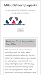 Mobile Screenshot of mitsubishieclipseparts.com